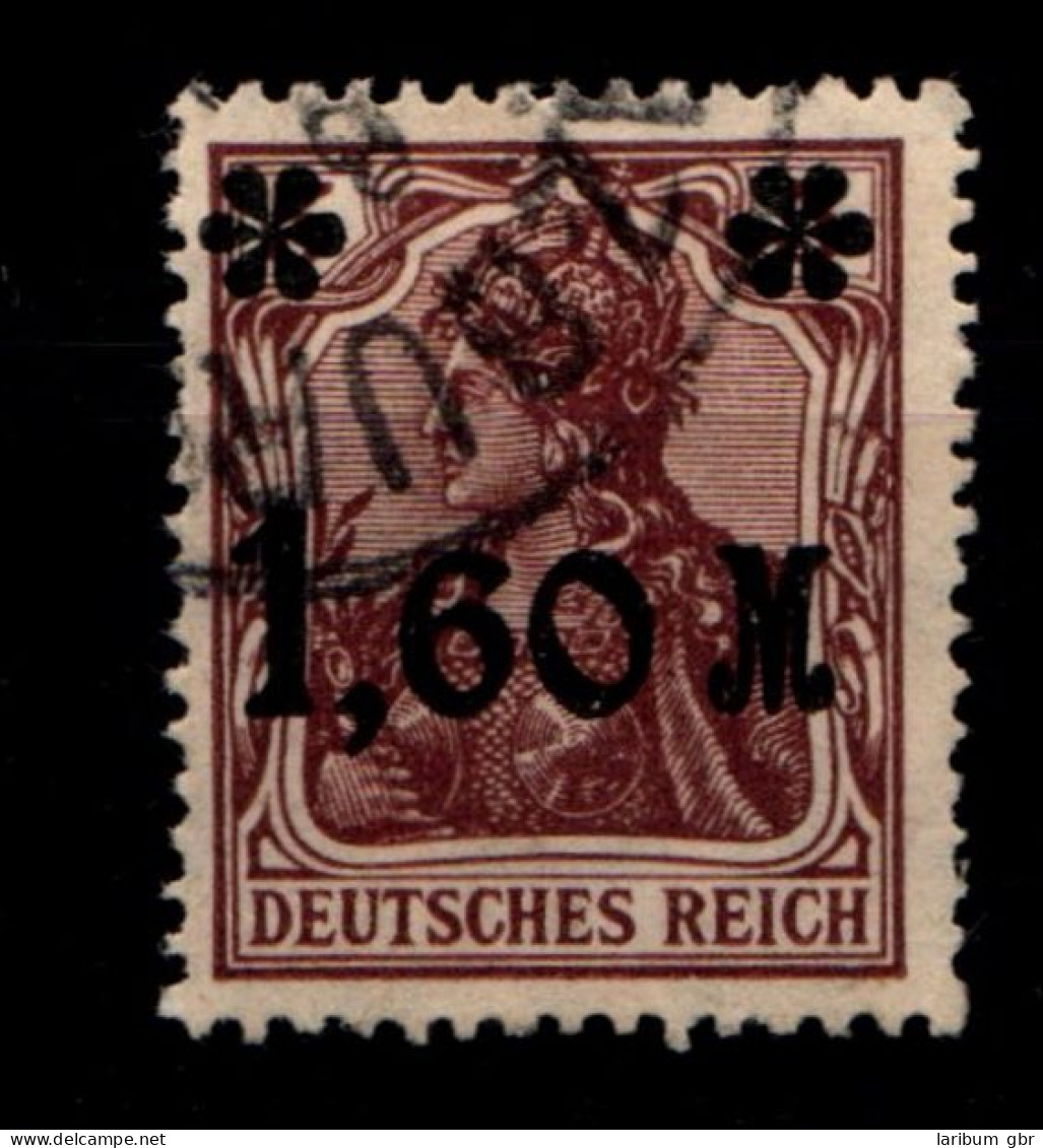 Deutsches Reich 154Ia Gestempelt Geprüft Infla #GR781 - Autres & Non Classés