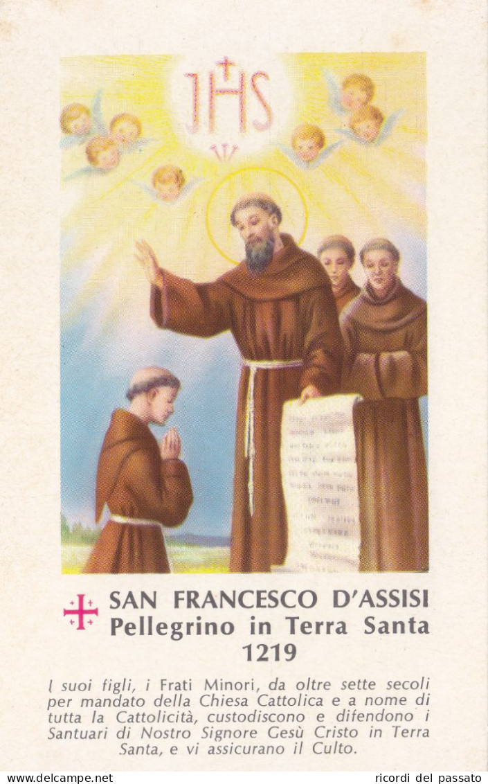 Santino S.francesco D'assisi - Devotieprenten