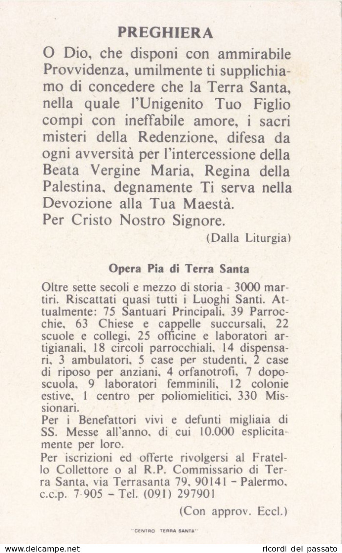 Santino S.francesco D'assisi - Devotieprenten