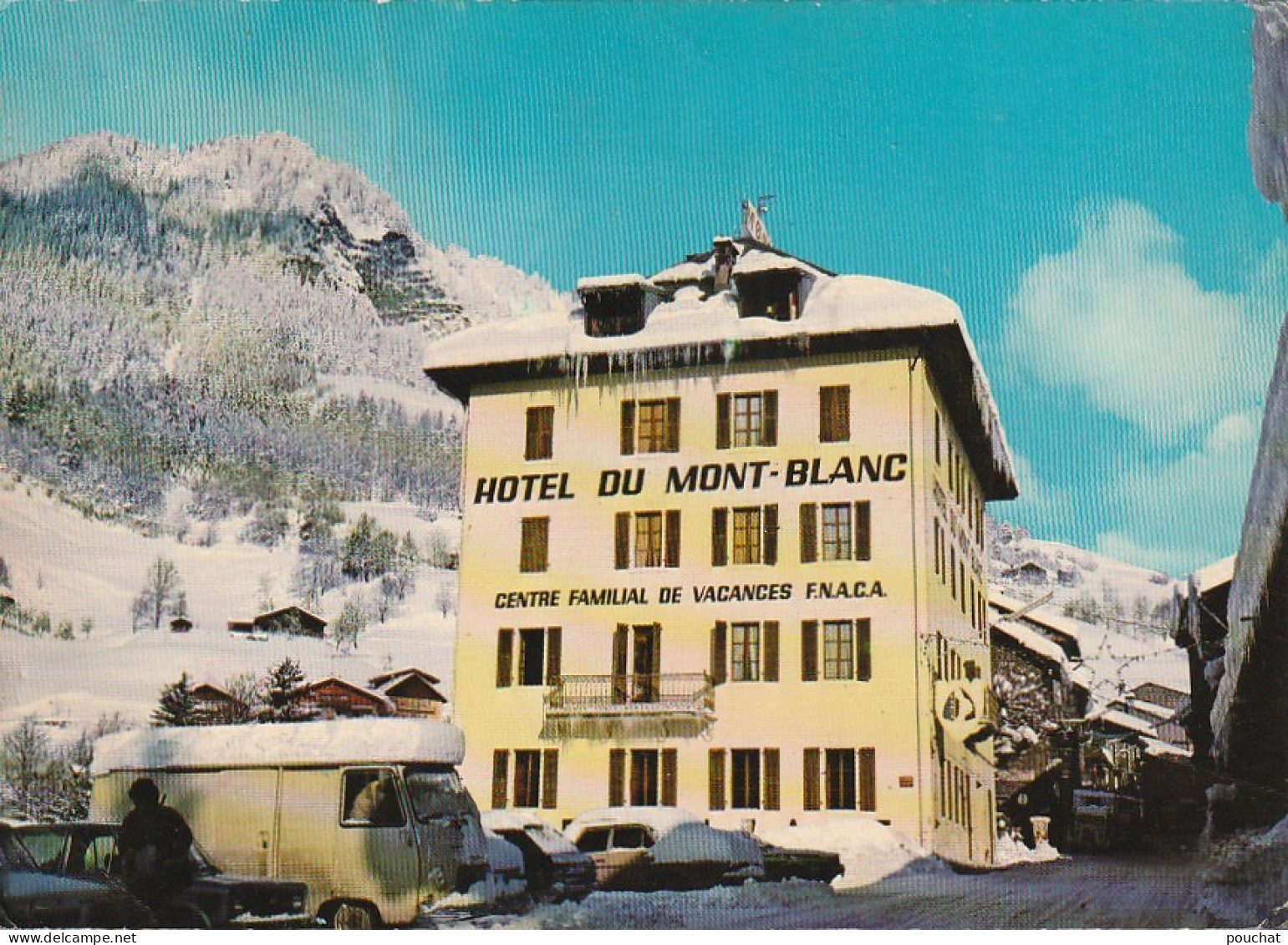 XXX -(73) FLUMET - CENTRE FAMILIAL DE VACANCES " LE MONT BLANC " - 2 SCANS - Otros & Sin Clasificación