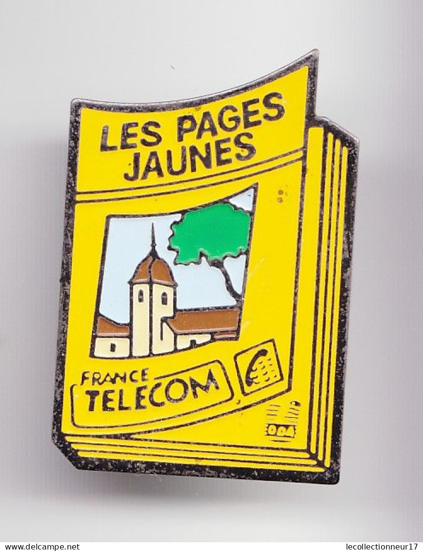 Pin's Les Pages Jaunes France Télécom Réf 4374 - Telecom De Francia