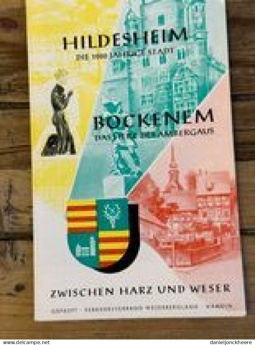 Hildesheimer Land Folder Bad Salzdefurth  Hildeshem  Bockenem - Toeristische Brochures