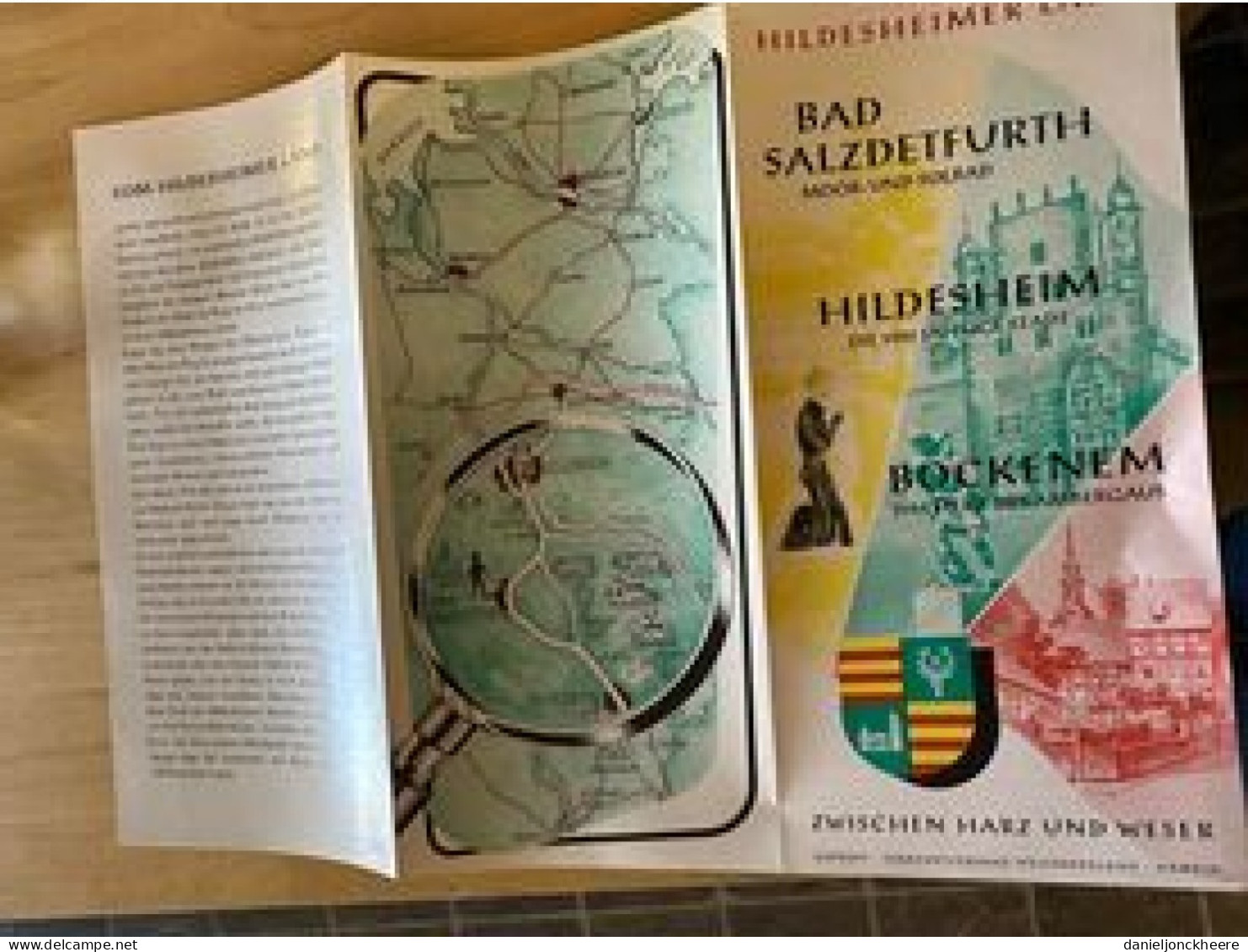 Hildesheimer Land Folder Bad Salzdefurth  Hildeshem  Bockenem - Dépliants Touristiques