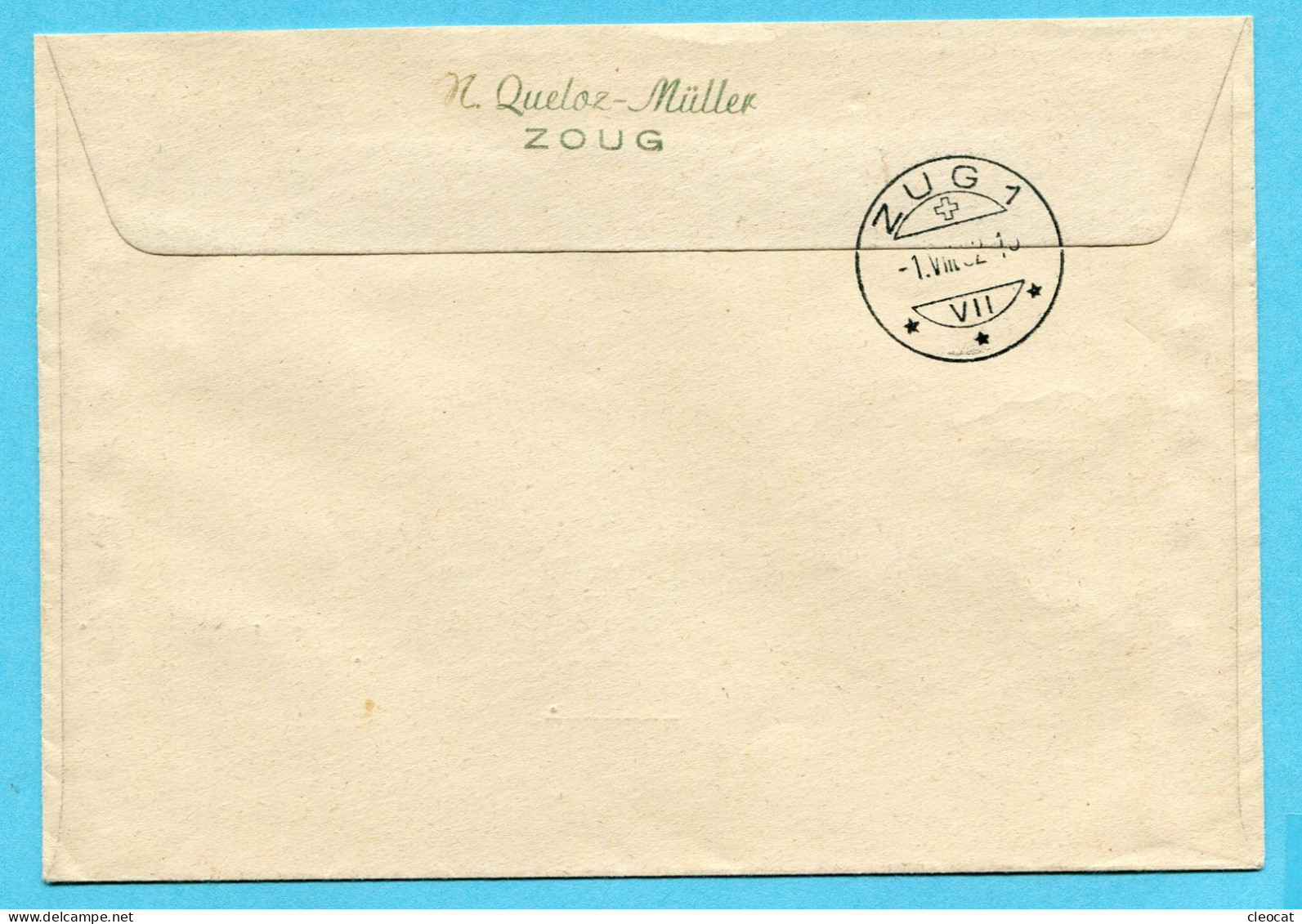 Brief Pro Patria - Gestempelt Zürich Bundesfeier 1952 Und Schweiz. Automobil-Postbureau 1.VIII.52 Auf P2 - Storia Postale