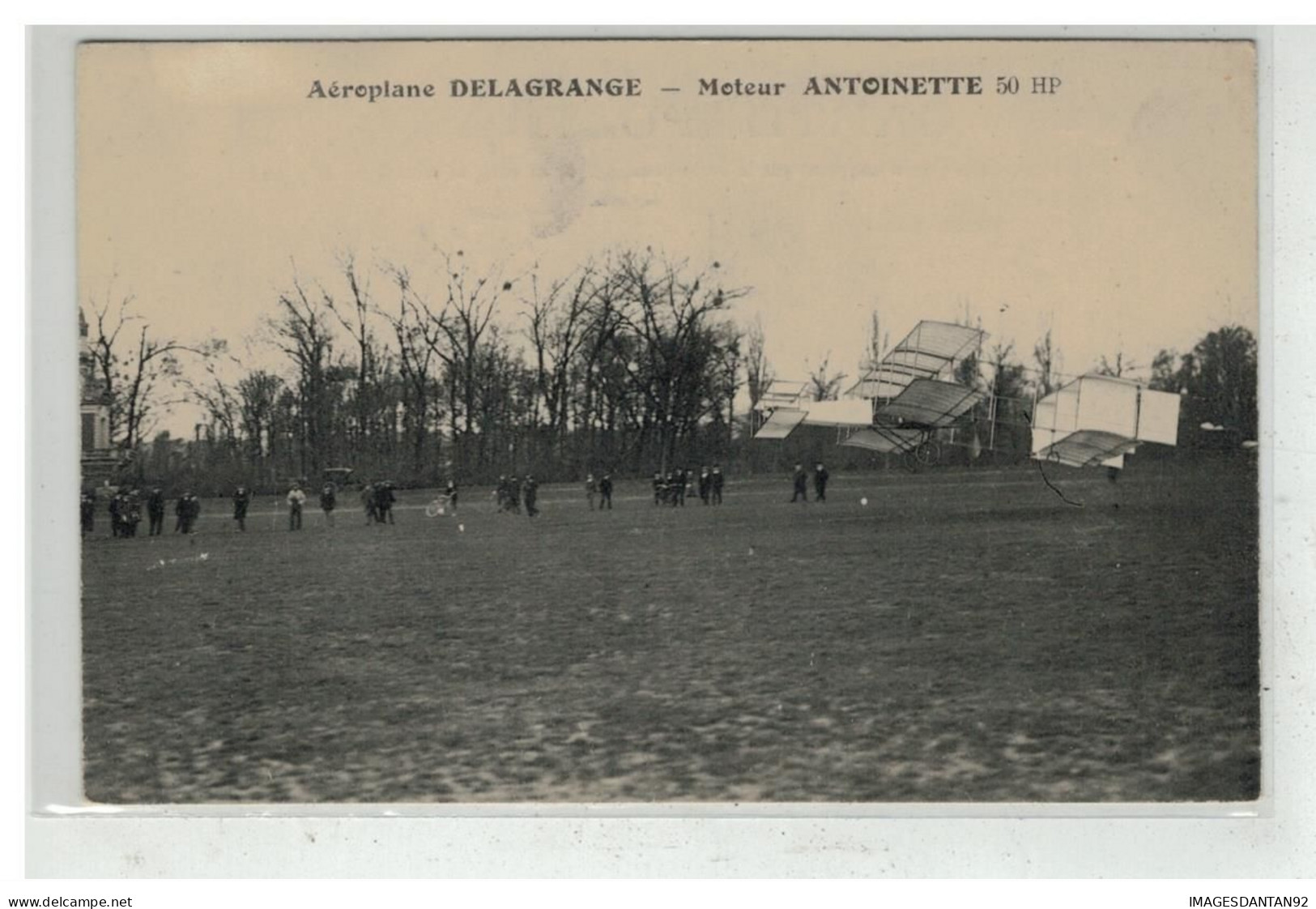 AVIATION #18206 AVION PLANE AEROPLANE DELAGRANGE MOTEUR ANTOINETTE - ....-1914: Precursori