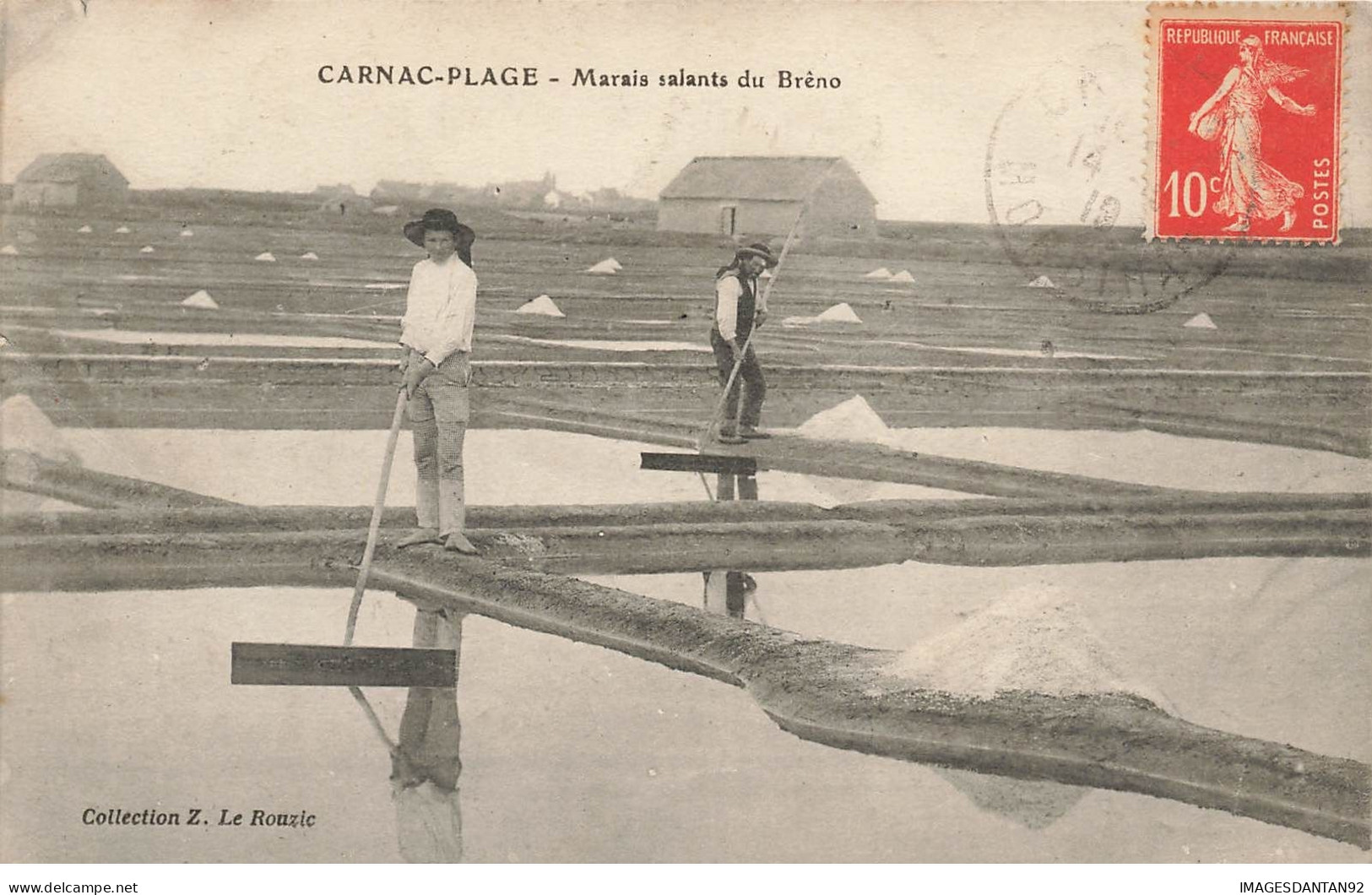 56 CARNAC PLAGE #21102 MARAIS SALANTS DU BRENO - Carnac
