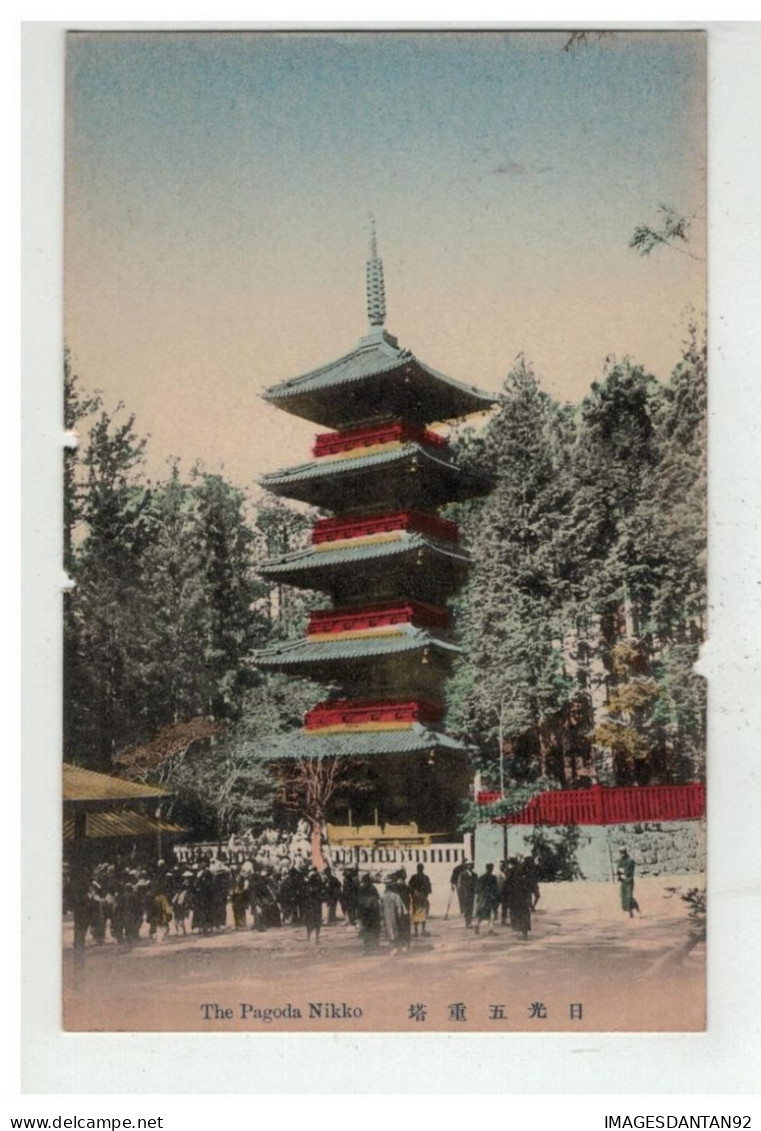 JAPON JAPAN #18764 THE PAGODA NIKKO - Other & Unclassified