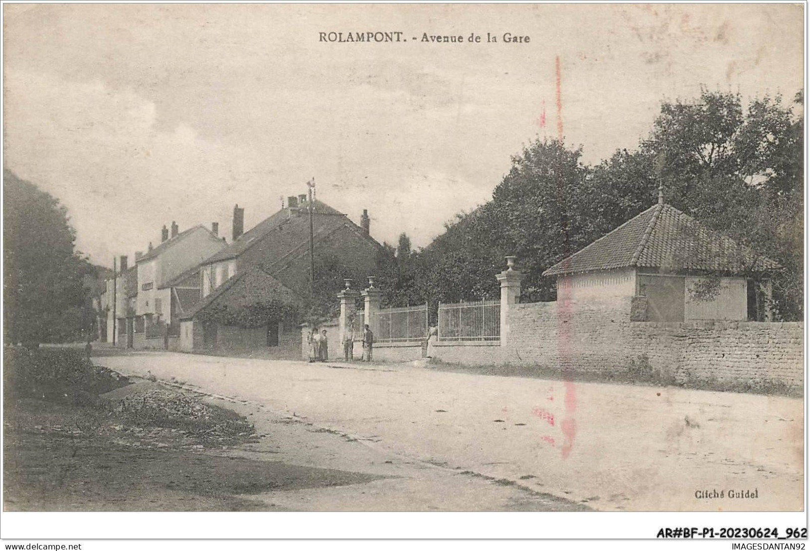 AR#BFP1-52-0482 - ROLAMPONT - Avenue De La Gare - Autres & Non Classés