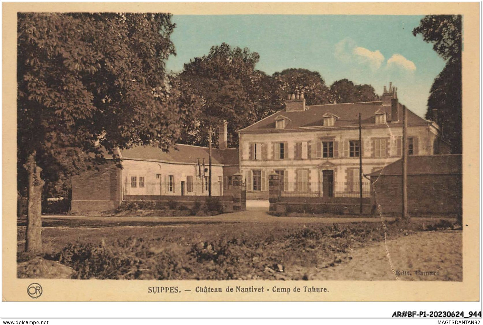 AR#BFP1-51-0473 - SUIPPES - Château De Nantivet - Camp De Tahure - Other & Unclassified