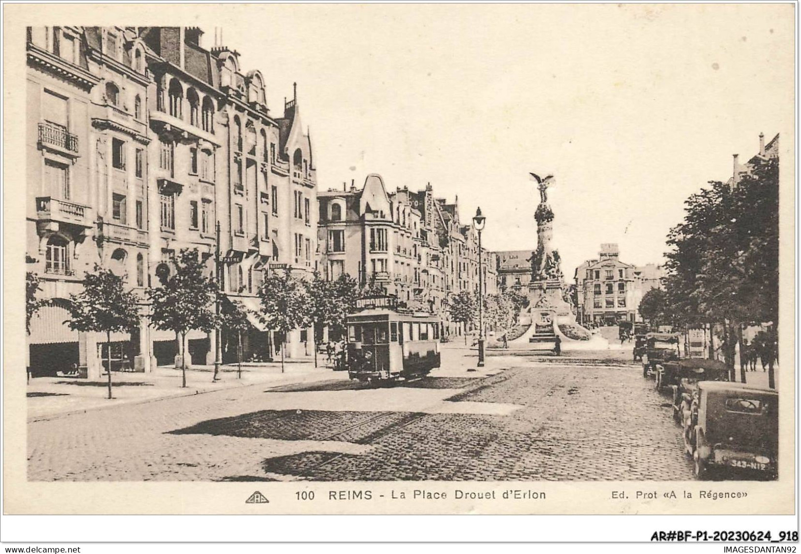 AR#BFP1-51-0460 - REIMS - La Place Drouet D'Erlon - Reims