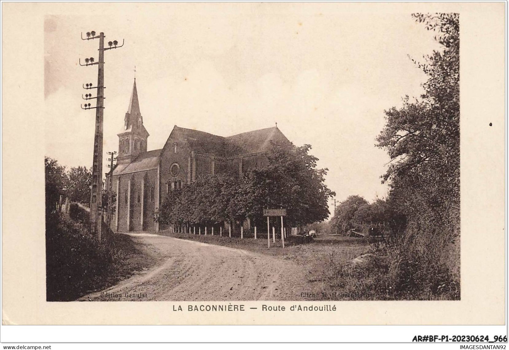 AR#BFP1-53-0484 - LA BACONNIERE - Route D'Andouillé - Other & Unclassified