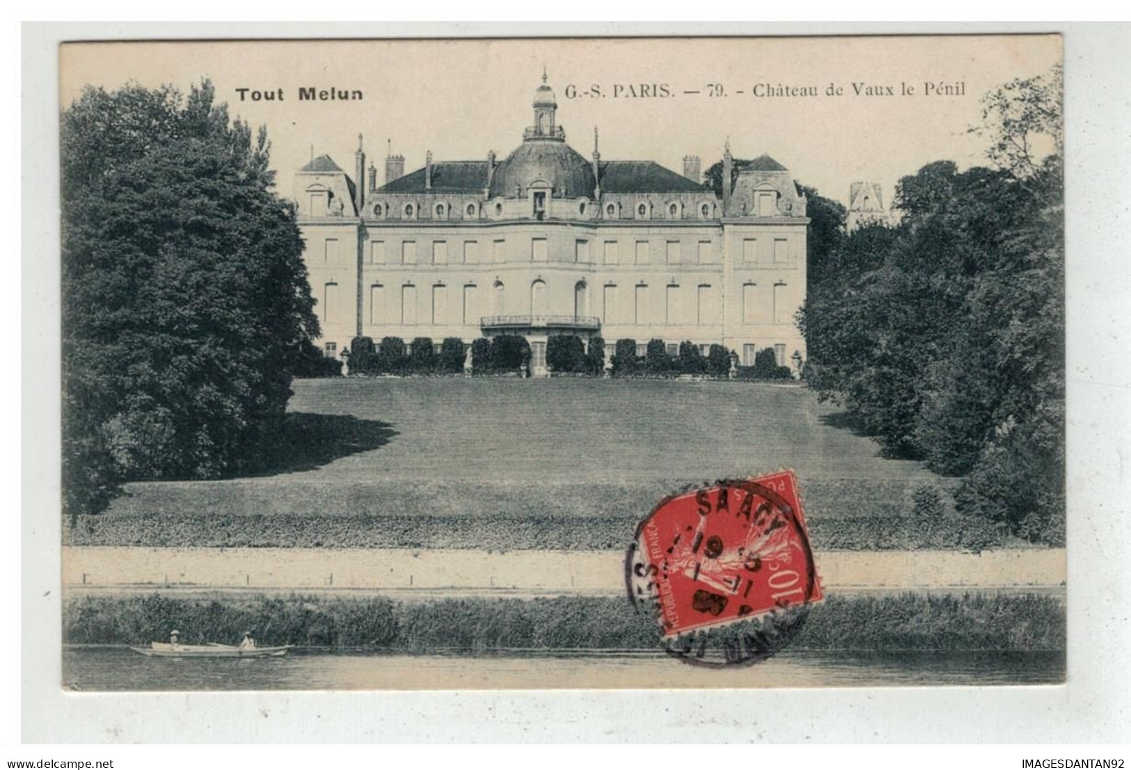 77 MELUN #19615 TOUT MELUN CHATEAU DE VAUX LE PENIL - Melun