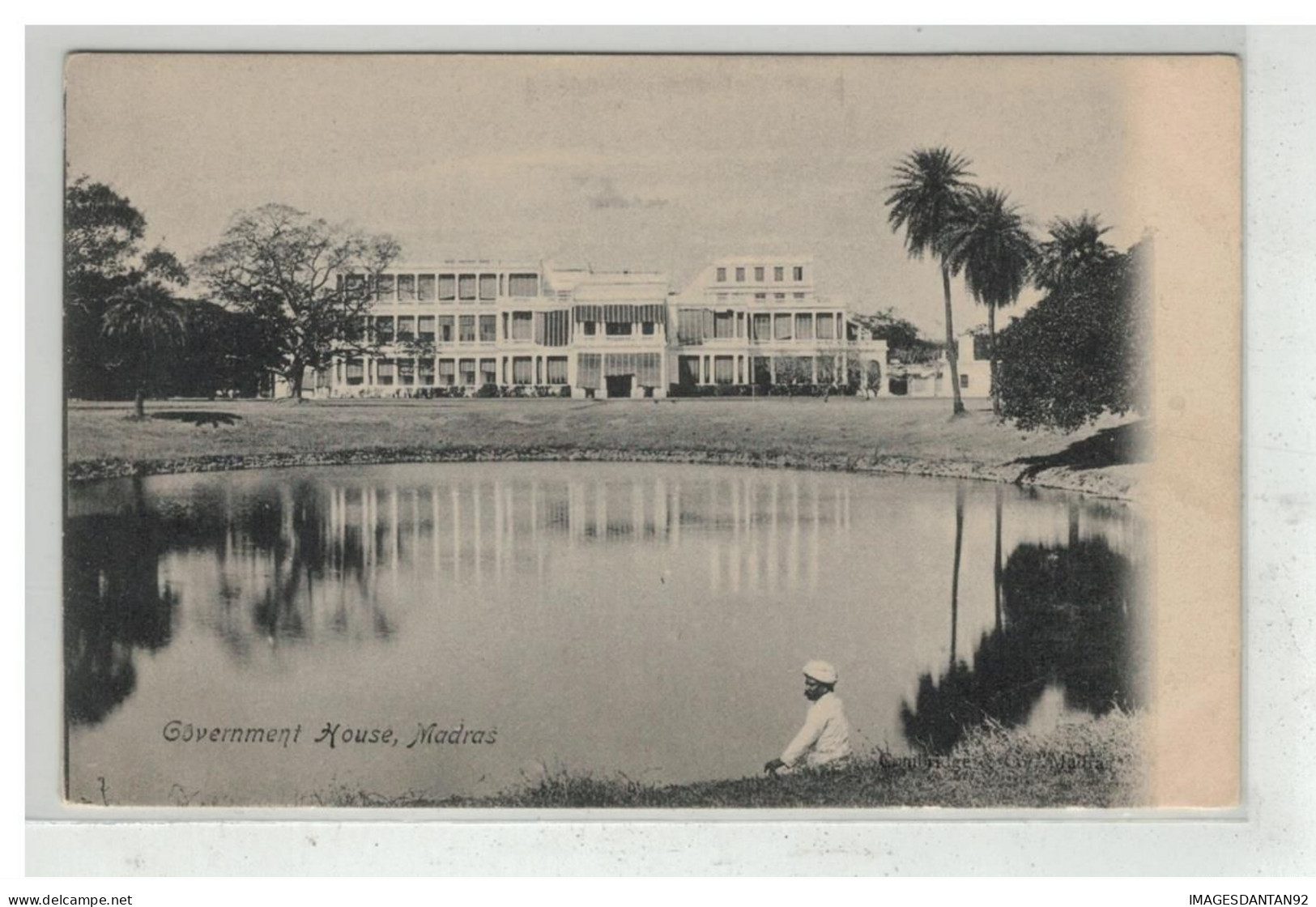 INDE INDIA #17836 MADRAS GOVERNMENT HOUSE - Inde