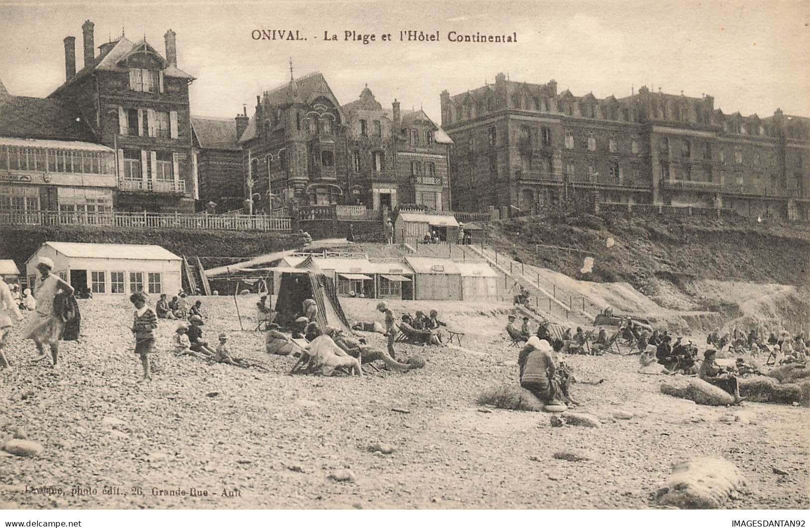 80 ONIVAL #21185 PLAGE ET HOTEL CONTINENTAL - Onival