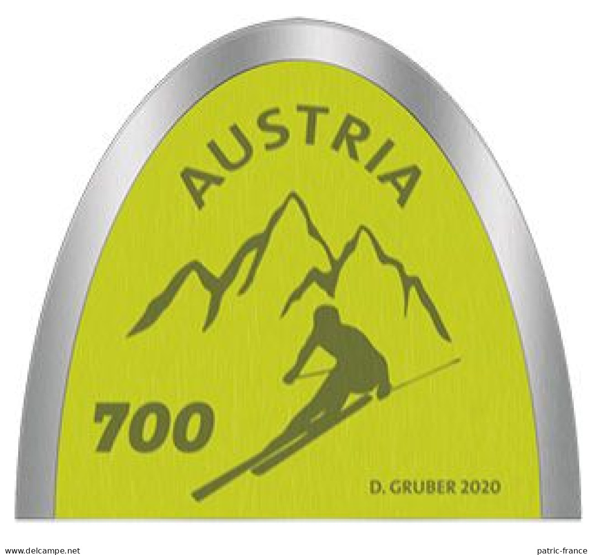 Autriche 2020 - Ski ** - Unused Stamps
