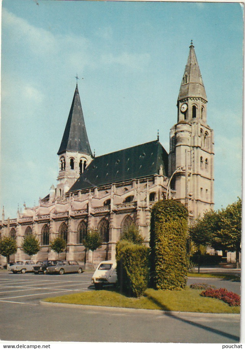 XXX -(78) POISSY - EGLISE NOTRE DAME - 2 SCANS - Poissy