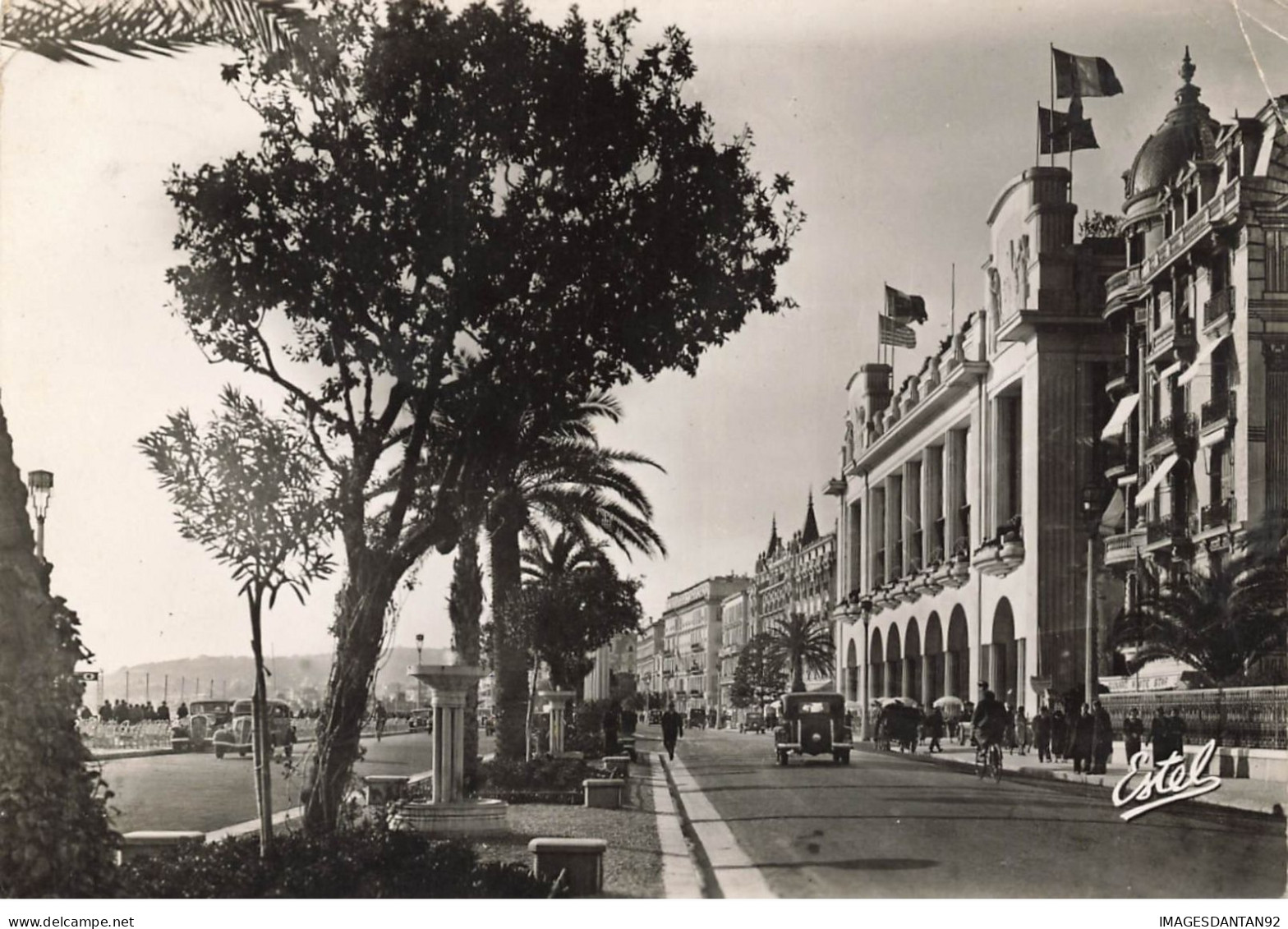 06 NICE #21162 PROMENADE DES ANGLAIS ET PALAIS - Otros & Sin Clasificación