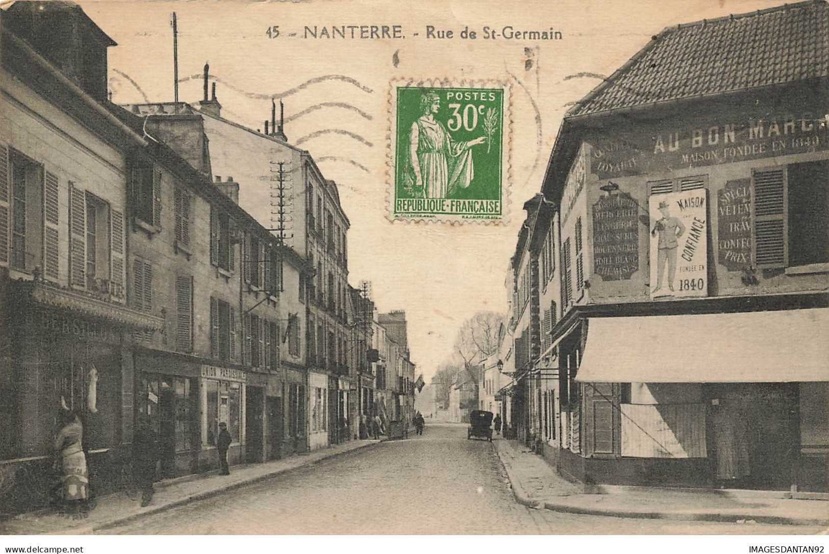 92 NANTERRE #20889 RUE DE SAINT GERMAIN - Nanterre