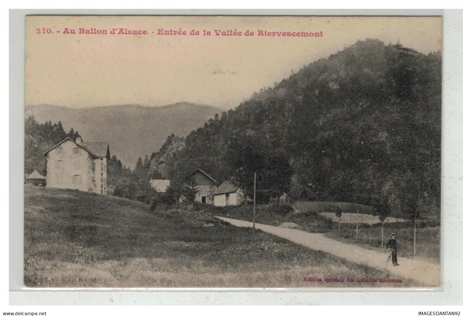 90 BALLON D ALSACE #19284 ENTREE DE LA VALLEE DE RIERVESCEMONT - Otros & Sin Clasificación