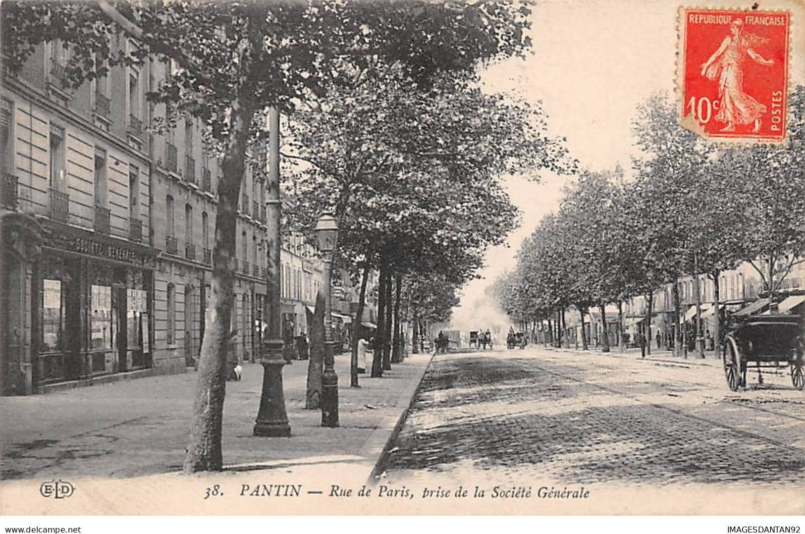 93 PANTIN #19974 RUE DE PARIS - Pantin