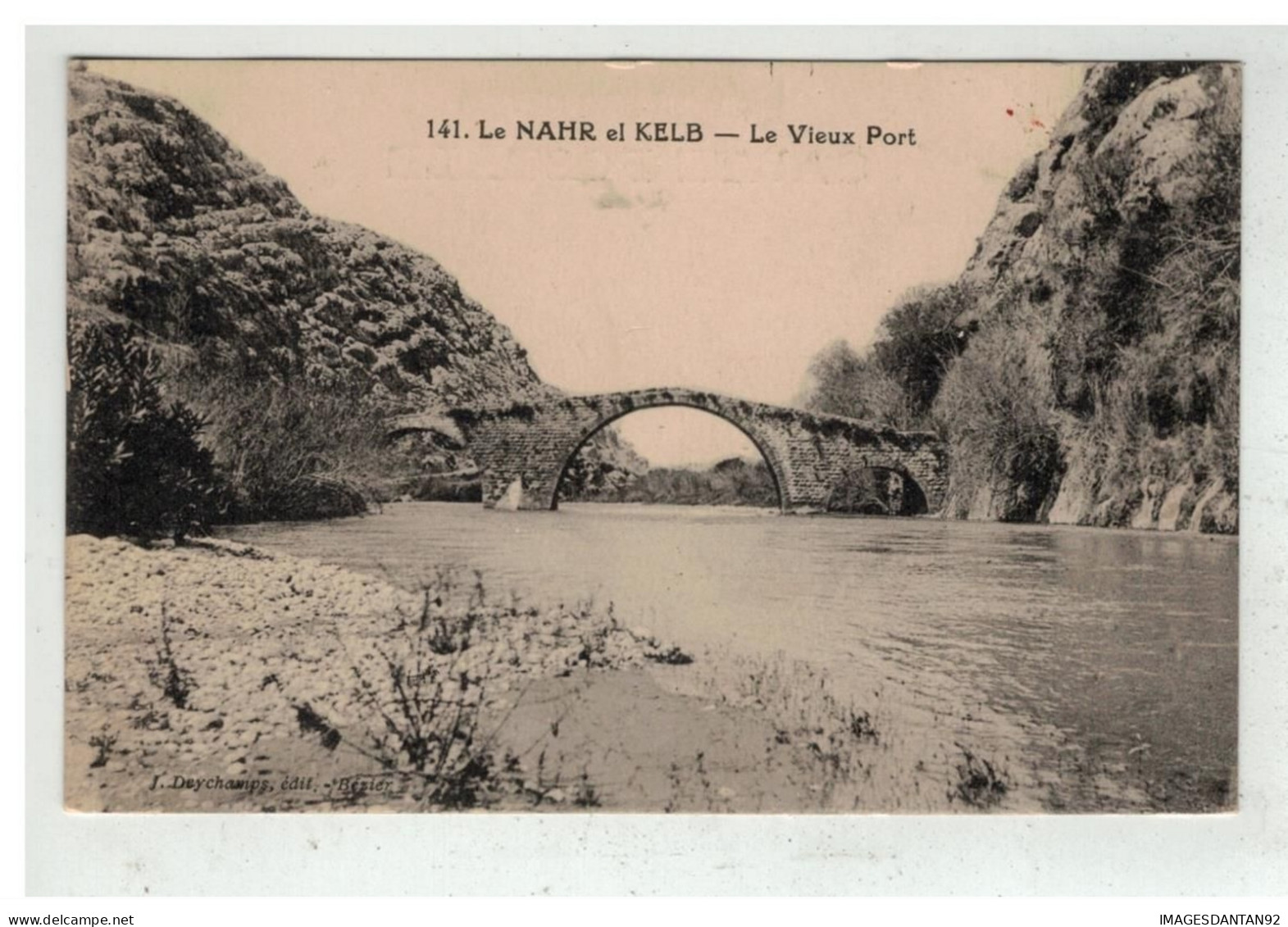 SYRIE SYRIA LIBAN LEBANON #17891 LE NAHR EL KELB LE VIEUX PORT - Syrie