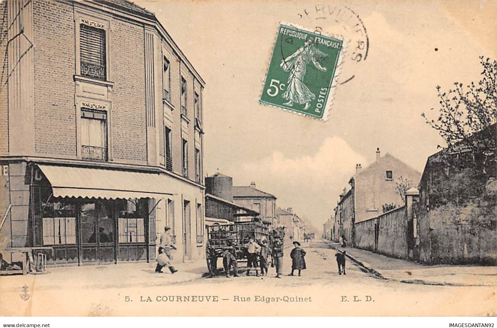 93 LA COURNEUVE #19960 RUE EDGAR QUINET - La Courneuve
