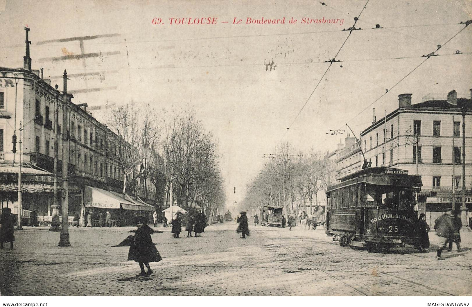 31 TOULOUSE #20834 LE BOULEVARD DE STRASBOURG TRAMWAY - Toulouse