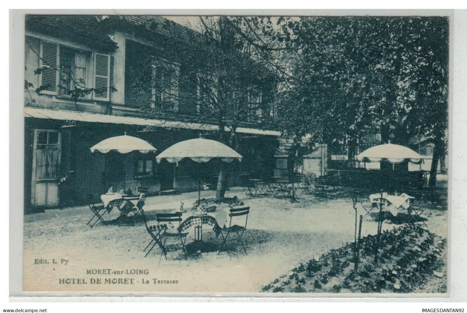 77 MORET SUR LOING #19648 HOTEL DE MORET LA TERRASSE - Moret Sur Loing