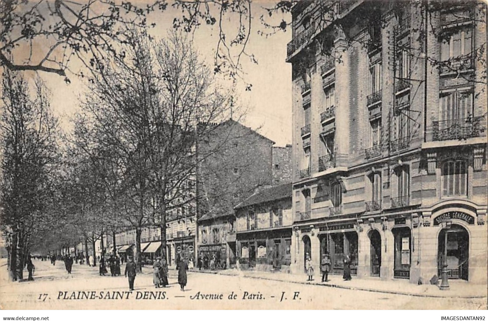 93 LA PLAINE SAINT DENIS #20164 AVENUE PARIS COMMERCES - Otros & Sin Clasificación