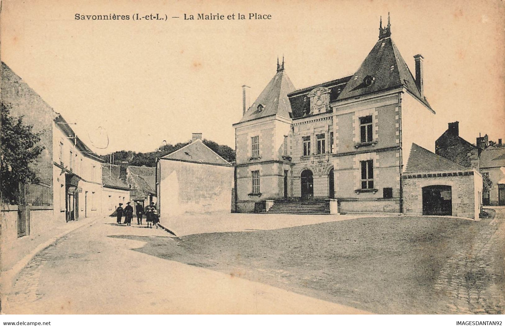 37 SAVONNIERES #20821 MAIRIE ET PLACE - Other & Unclassified