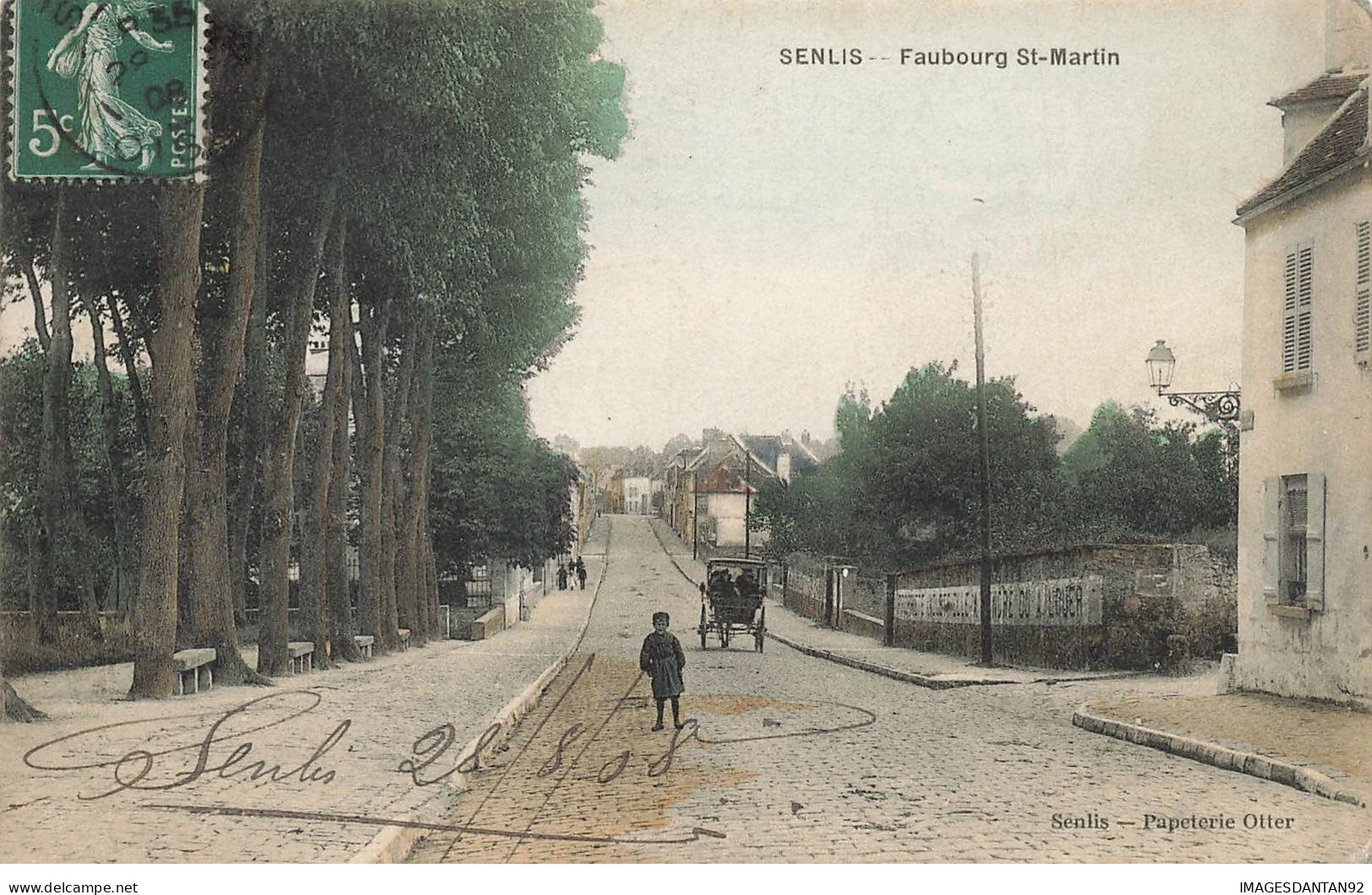 60 SENLIS #21377 FAUBOURG SAINT MARTIN - Senlis