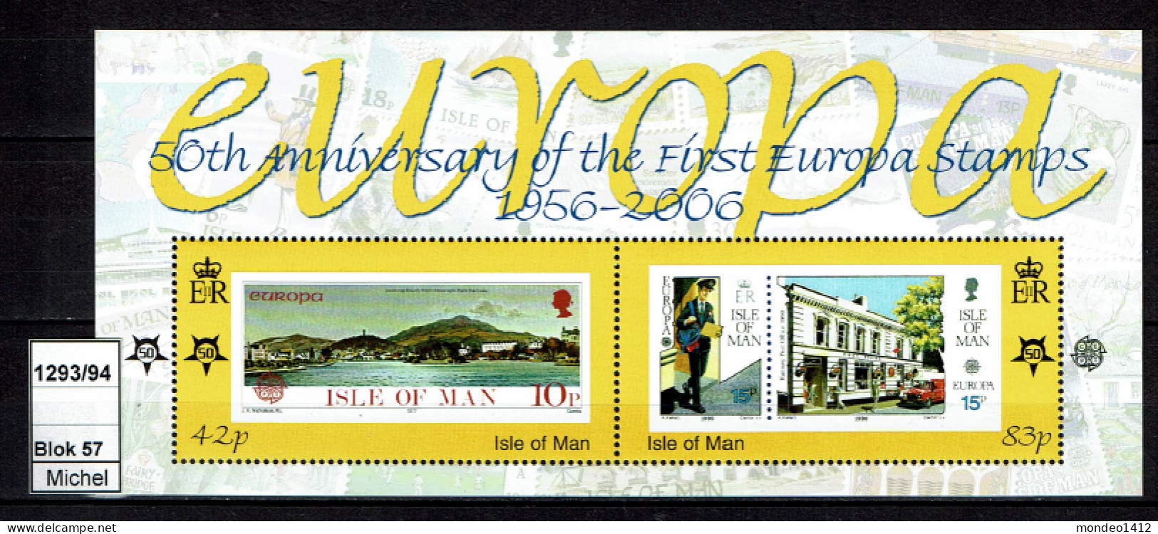 Isle Of Man - 2006 - MNH - 50 Jahre Europamarken - 50th Anniv Europa Stamps - Man (Insel)