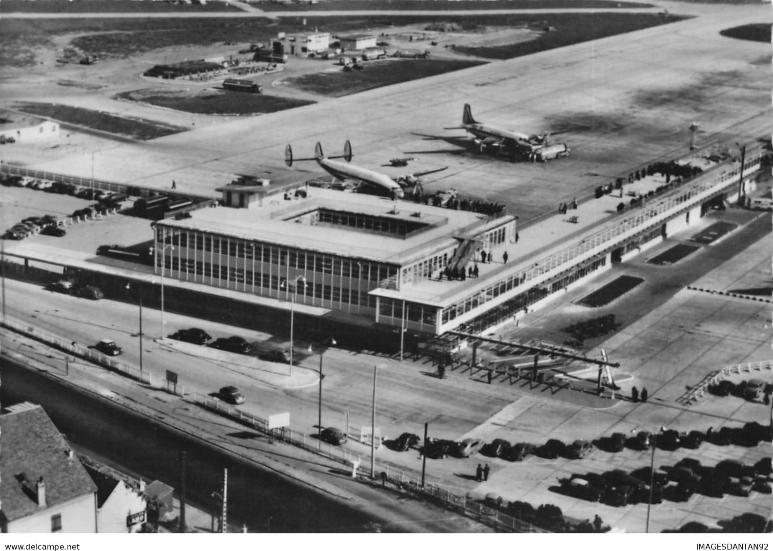 94 ORLY #21945 VUE AERIENNE AEROGARE AVIONS - Orly
