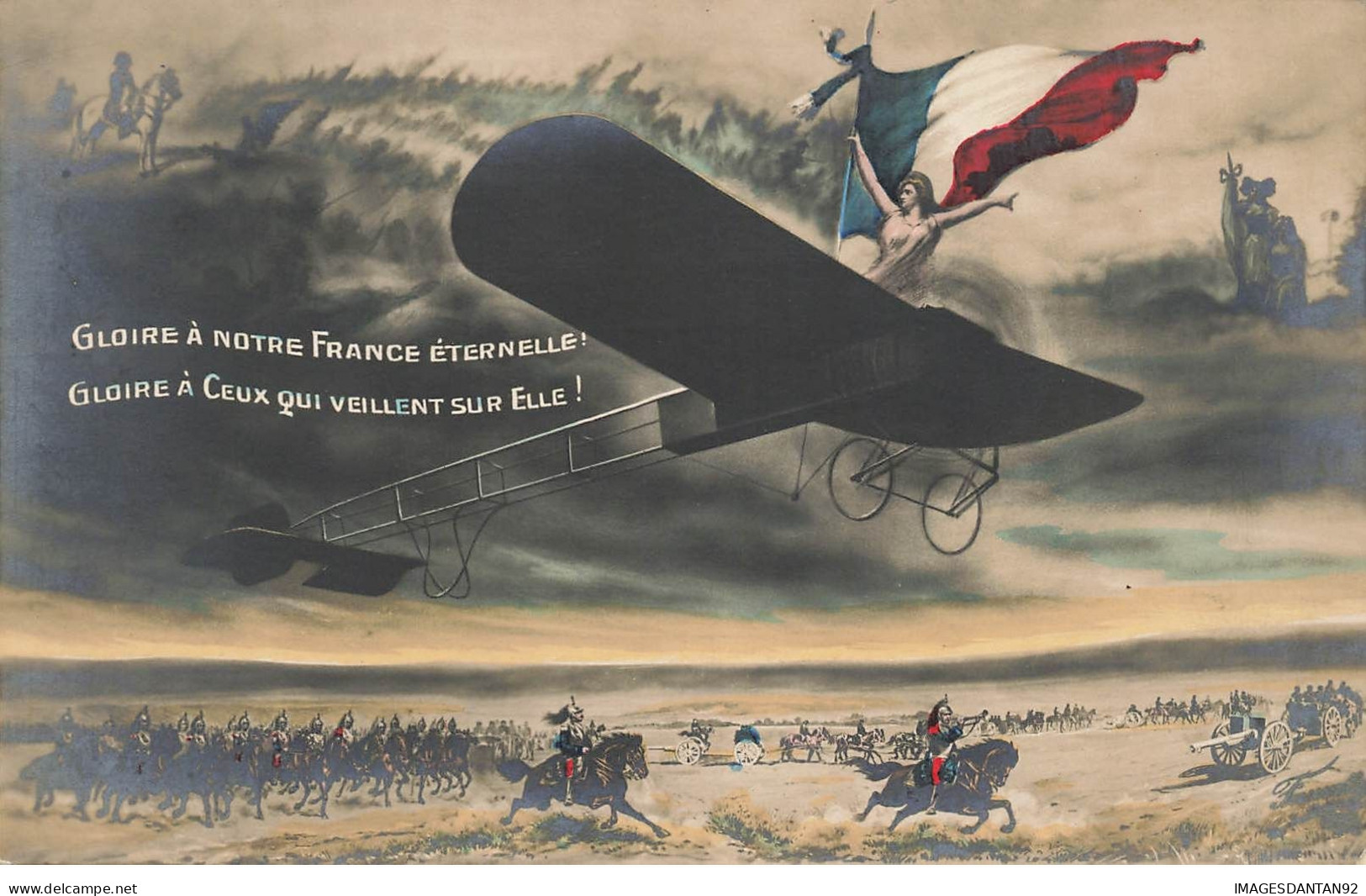 AVIATION #23098 GLOIRE A NOTRE FRANCE PATRIOTIQUE AVION JEANNE D ARC DRAGONS - ....-1914: Precursors