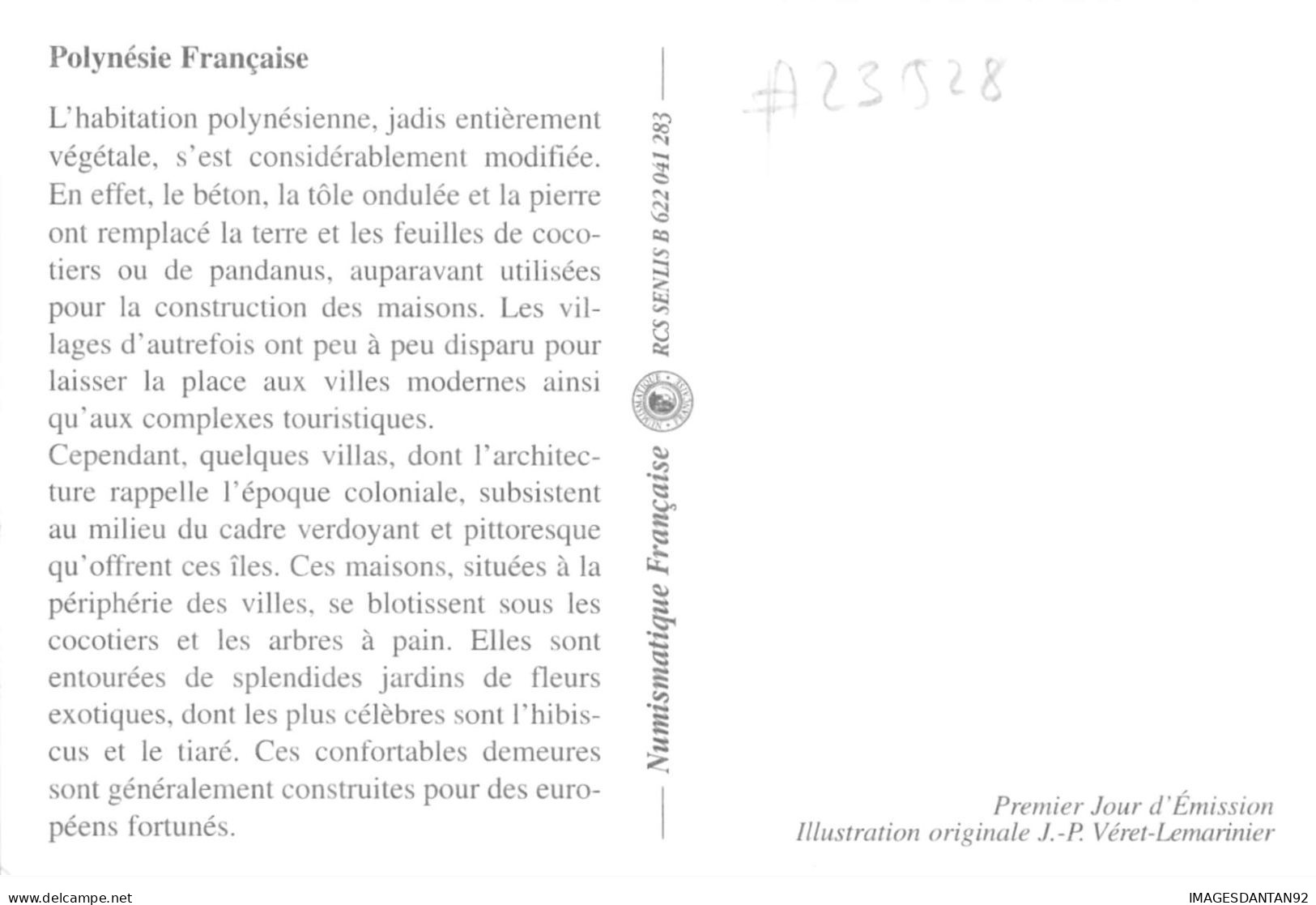 CARTE MAXIMUM #23528 POLYNESIE FRANCAISE PAPEETE 1995 ARTISTES PEINTRES DELOFFRE - Maximum Cards