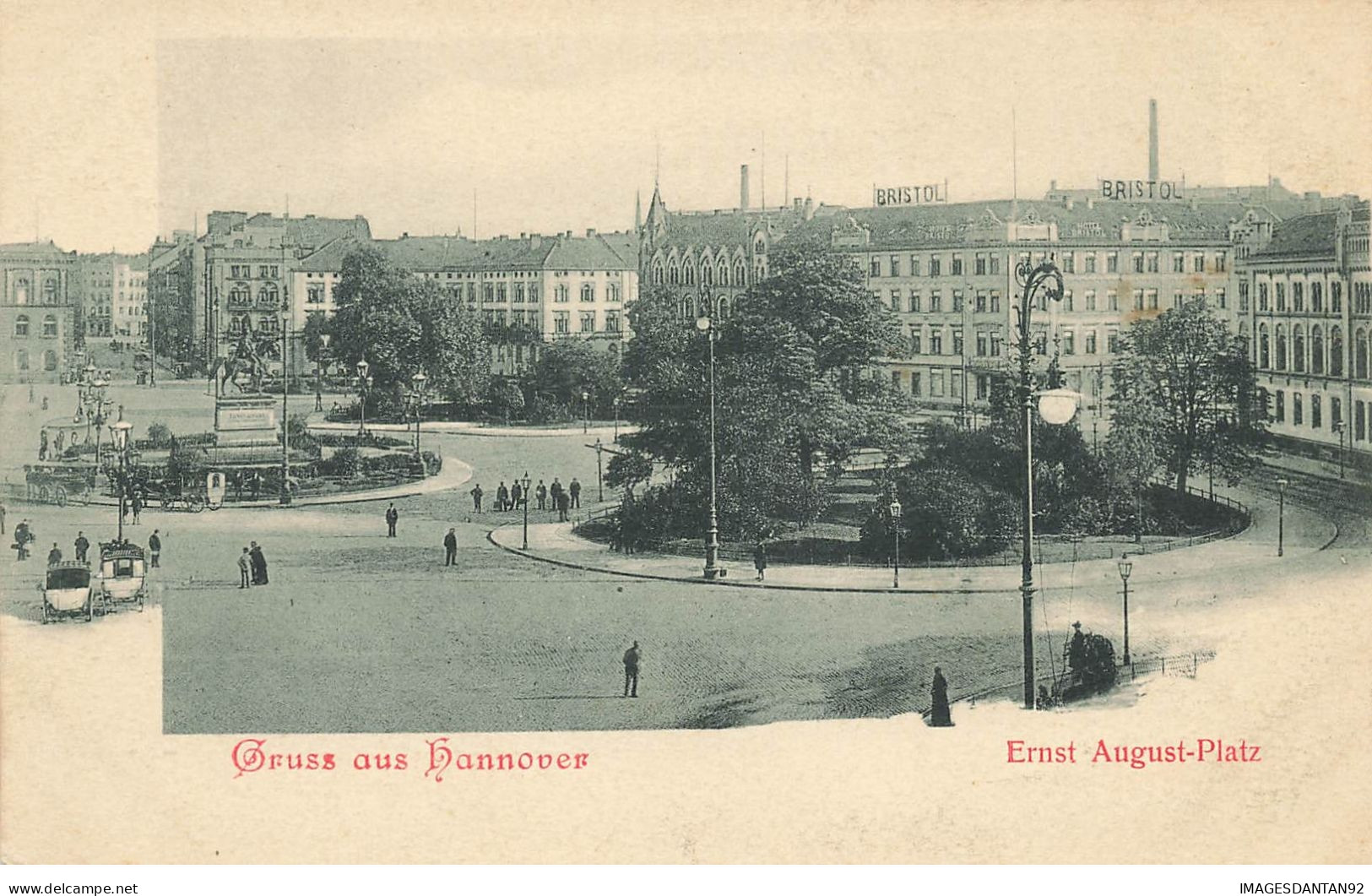 ALLEMAGNE #23344 GRUSS AUS HANNOVER ERNST AUGUST PLATZ - Hannover