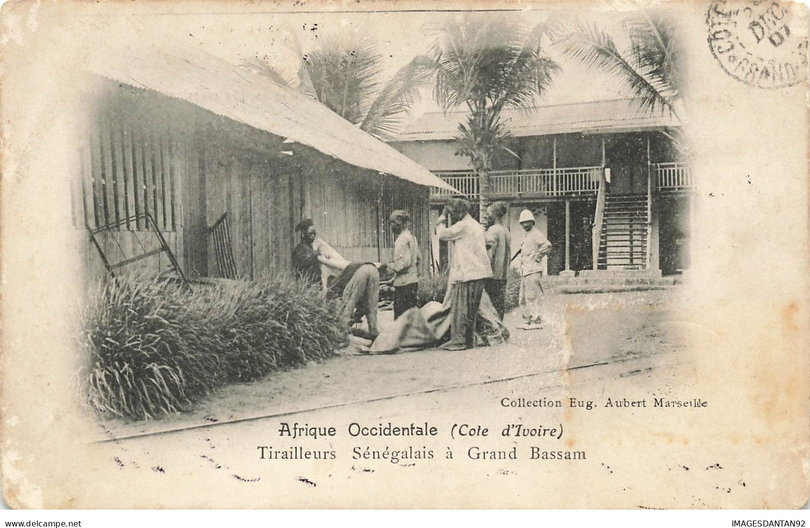 COTE D IVOIRE #20903 TIRAILLEURS SENEGALAIS A GRAND BASSAM - Costa De Marfil