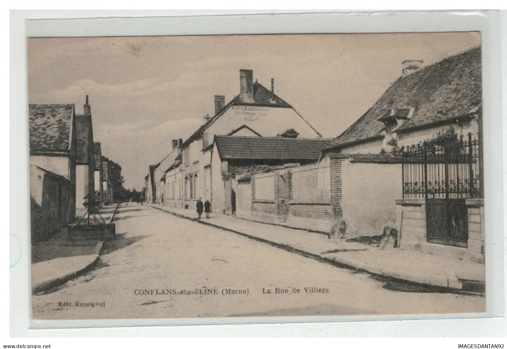 51 CONFLANS SUR SEINE LA RUE DE VILLIERS - Other & Unclassified