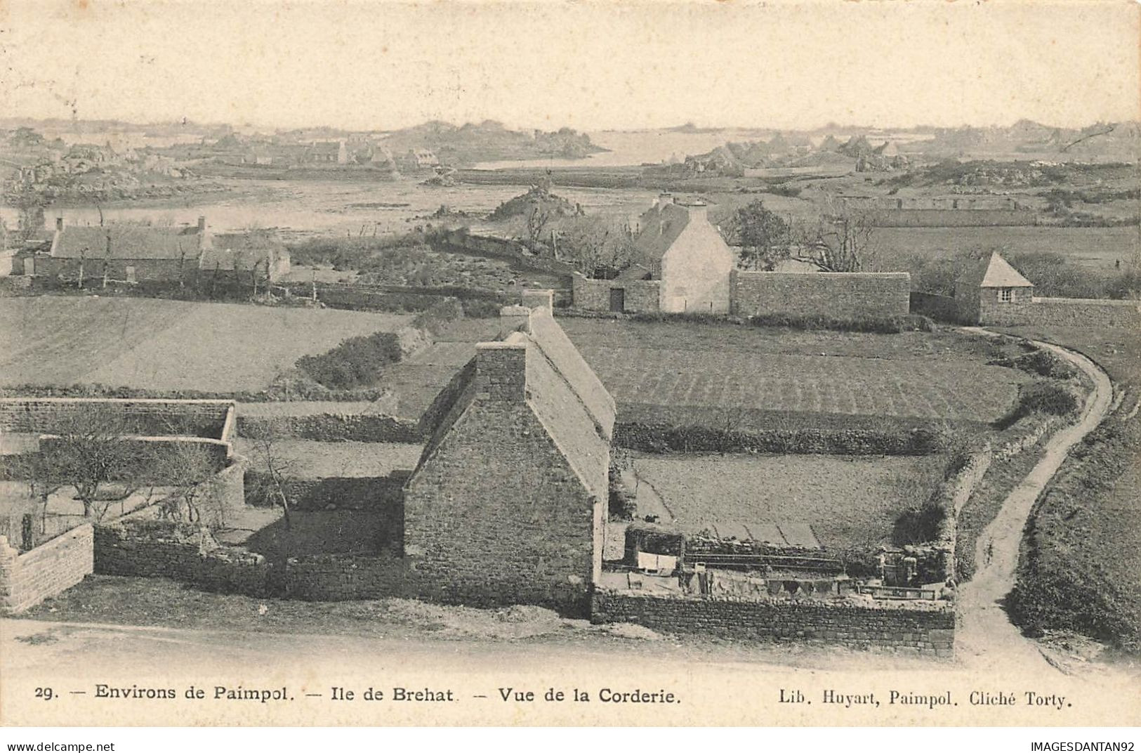 22 ILE DE BREHAT #21457 PRES PAIMPOL VU DE LA CORDERIE - Ile De Bréhat