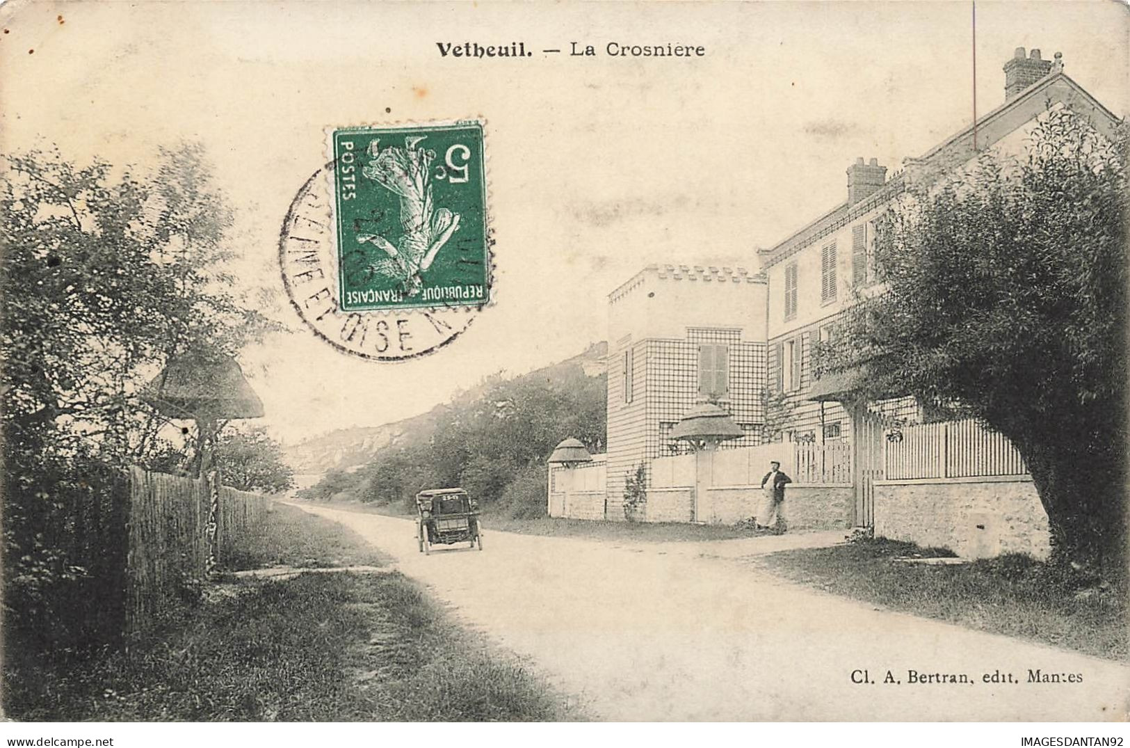 95 VETHEUIL #23312 LA CROSNIERE - Vetheuil