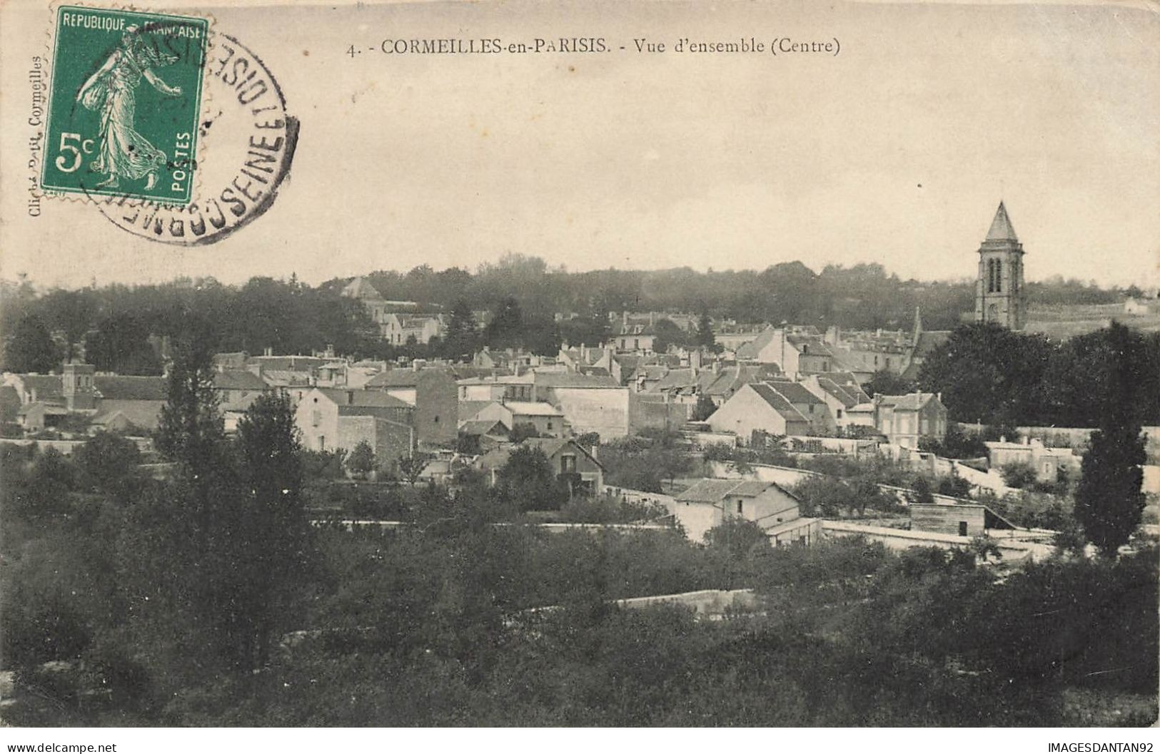 95 CORMEILLES EN PARISIS #23307 VUE D ENSEMBLE CENTRE - Cormeilles En Parisis