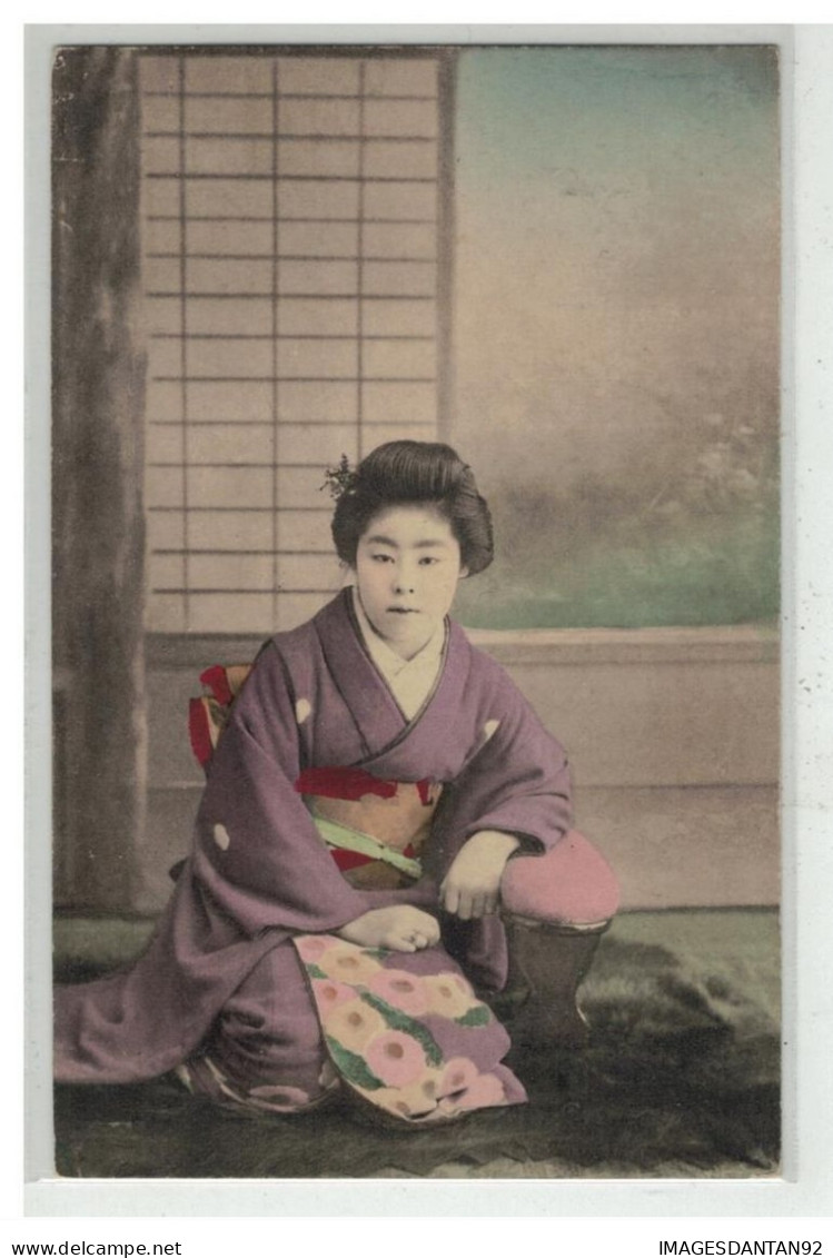 JAPON JAPAN #18748 FEMME JAPONAISE GEISHA - Otros & Sin Clasificación