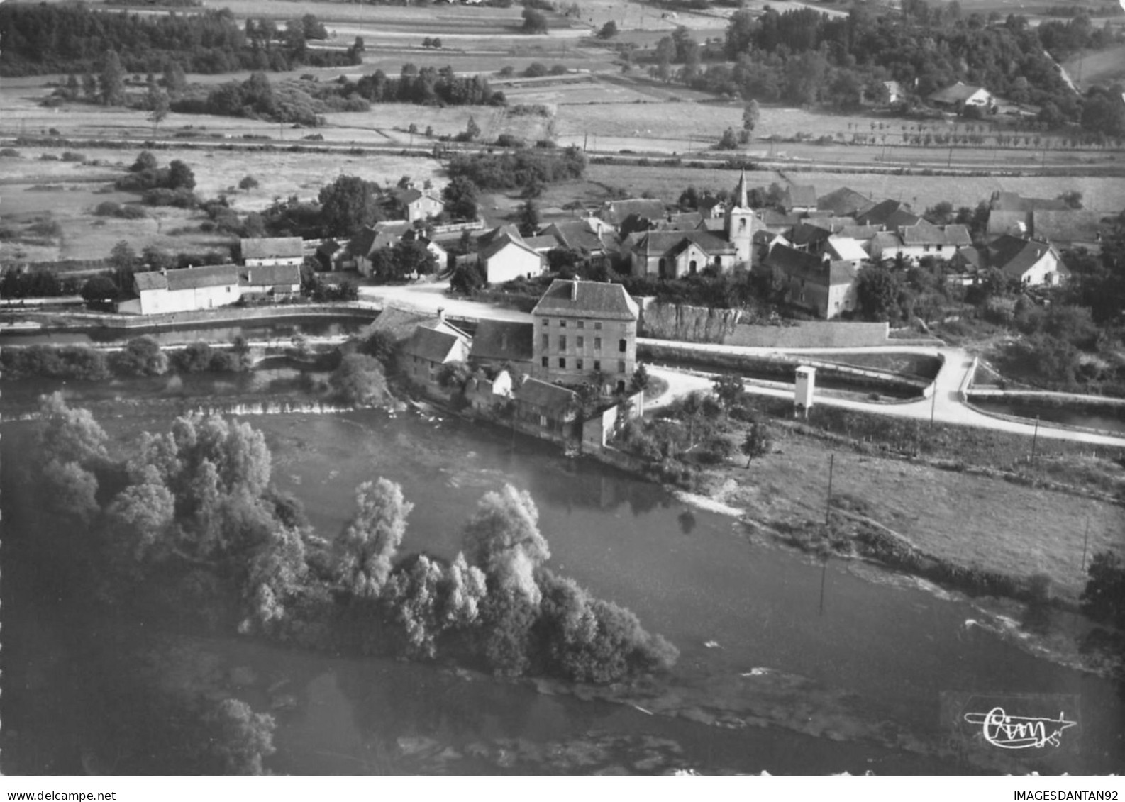 25 BAVANS #20569 VUE AERIENNE EMAILLERIE ET DAMPIERRE - Otros & Sin Clasificación