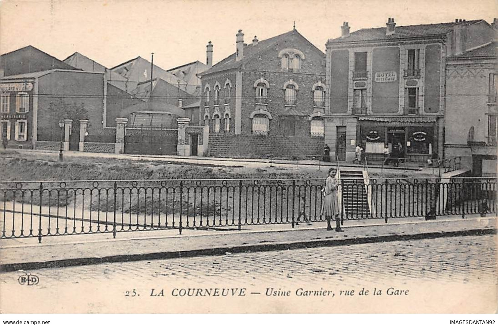 93 LA COURNEUVE #19944 USINE GARNIER RUE DE LA GARE - La Courneuve