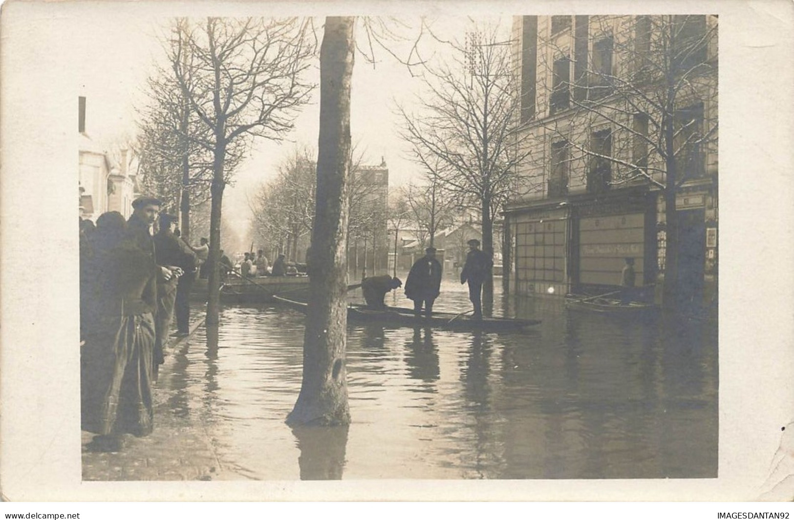 94 LA VARENNE ST HILAIRE #21673 INONDATIONS BARQUES CARTE PHOTO - Autres & Non Classés