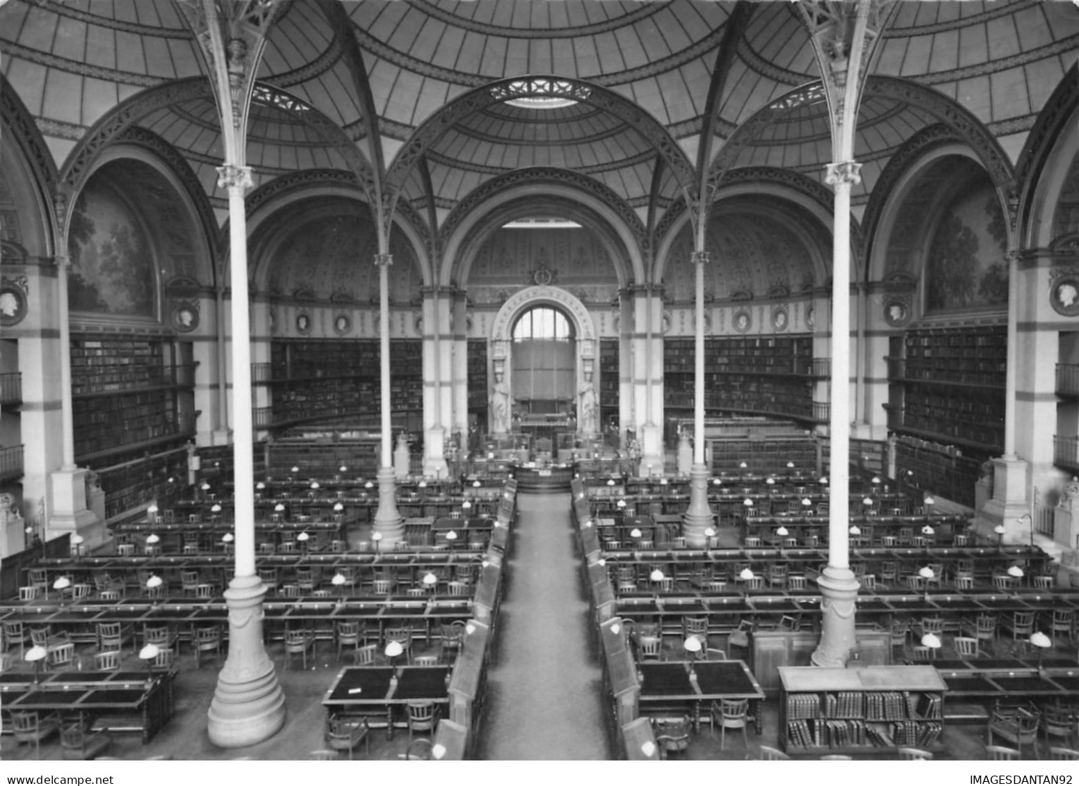 75 PARIS 02 #22713 BIBLIOTHEQUE NATIONALE SALLE DE TRAVAIL DEPARTEMENT DES IMPRIMES - Arrondissement: 02