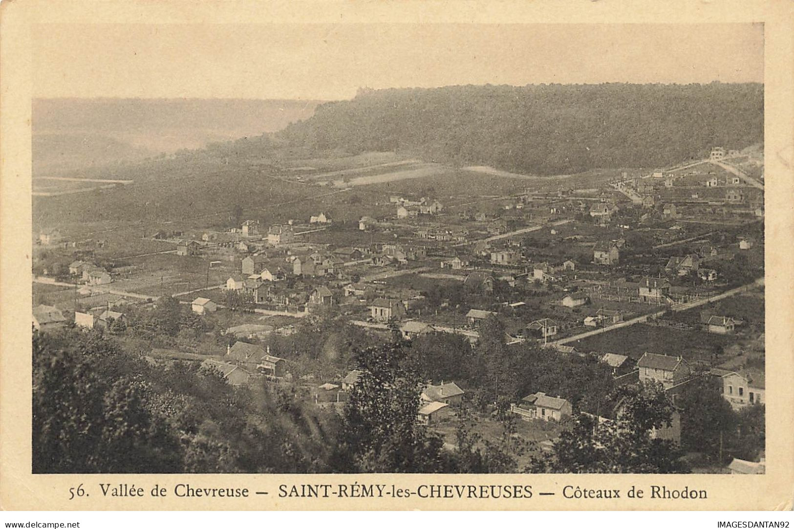 78 ST REMY LES CHEVREUSES #24173 VALLEE DE CHEVREUSE COTEAUX DE RHODON VUE AERIENNE - St.-Rémy-lès-Chevreuse