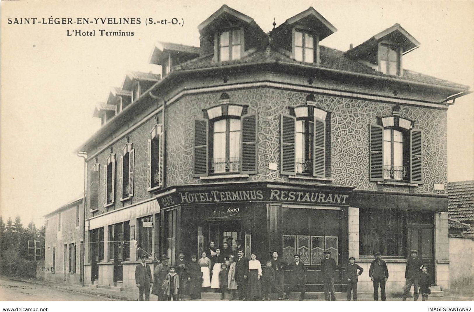 78 ST LEGER EN YVELINES #24152 HOTEL TERMINUS CAFE RESTAURANT - St. Leger En Yvelines
