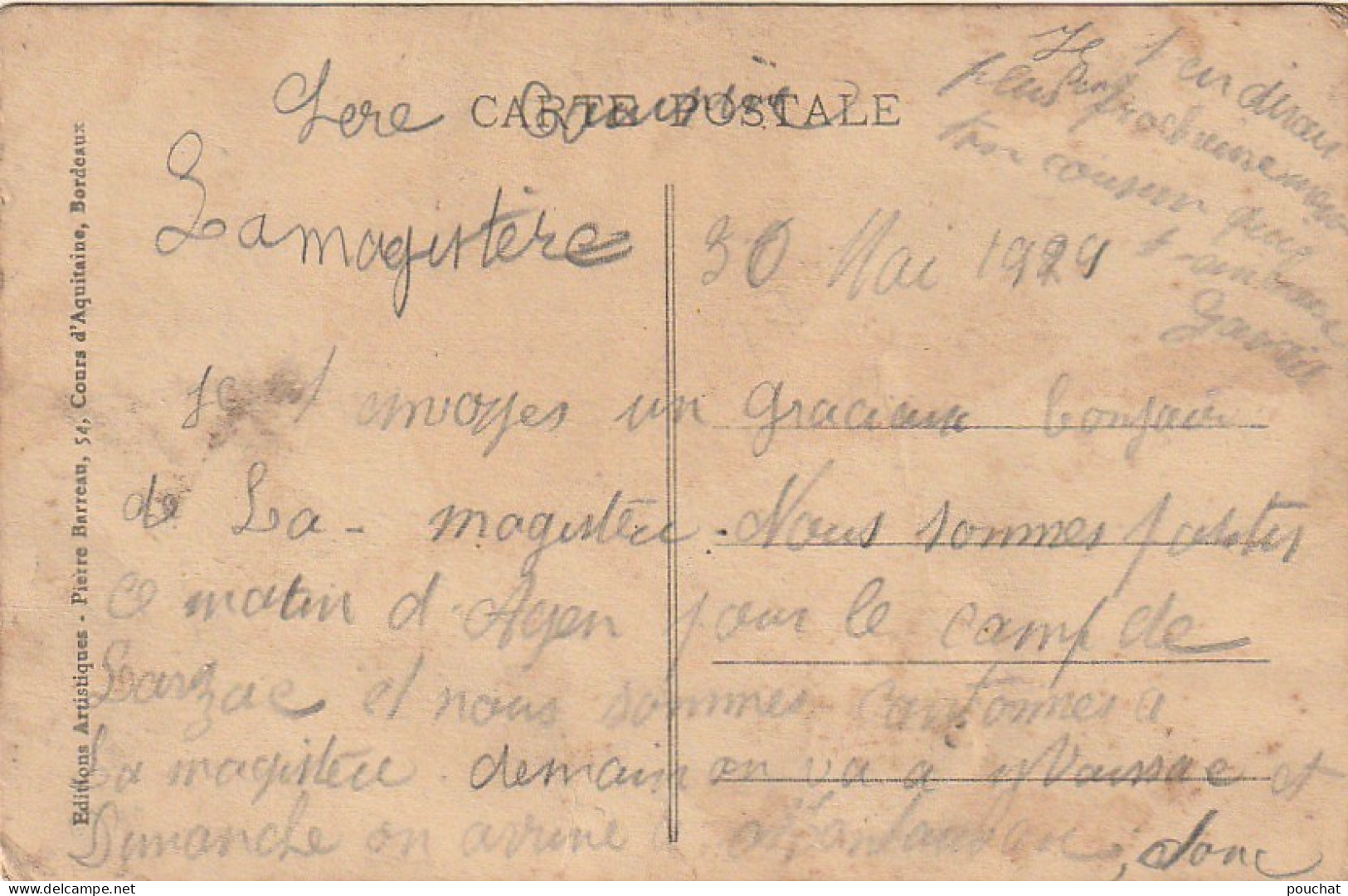 XXX -(82) LA MAGISTERE - LES QUAIS ET LA GARONNE - 2 SCANS - Autres & Non Classés