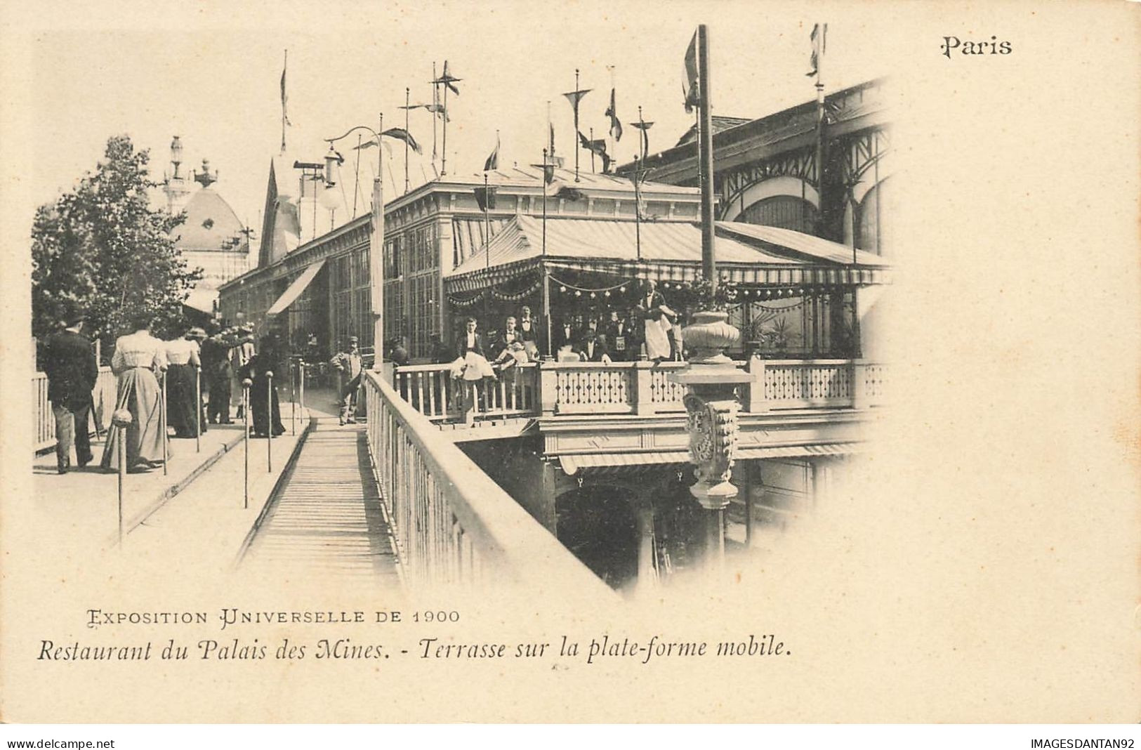 75 PARIS #22600 RESTAURANT PALAIS DES MINES TERRASSE PLATEFORME MOBILE - Exhibitions